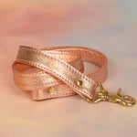 matching rose gold adjustable strap for handbag