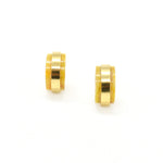 marbled golden marigold earrings Studio 54 earrings birth stone present gemstone jewelry