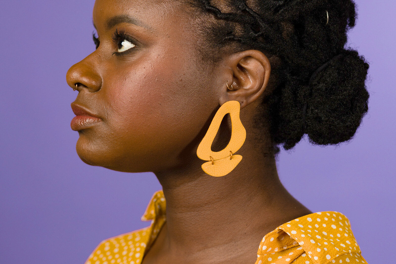 Marigold earrings shop